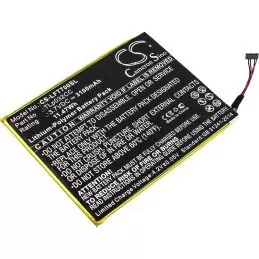 Li-Polymer Battery fits Alcatel, 9005x, One Touch Pixi 8 8.0 3g, Ot-9005x 3.7V, 3100mAh