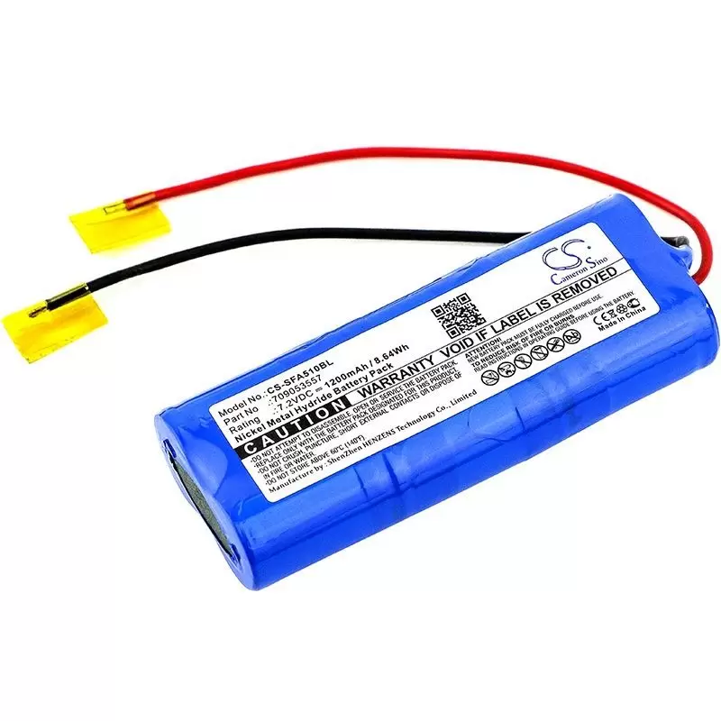 Ni-MH Battery fits Seik, Terra Fa5-10, Part Number, Seik 7.2V, 1200mAh