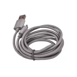 Cable for 1.5m Grey Braided Micro Cable