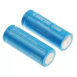 Li-ion Battery Includes 2pcs 18490 Pack 3.7V, 1600mAh