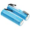 CS-ICR14500NT Li-ion Battery Includes 2pcs Pack With Solder Tabs 3.7v, 700mah