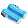 Li-ion Battery Includes 2pcs Pack With Tabs 3.7V, 1600mAh
