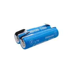 Li-ion Battery Includes 2pcs Pack with With Tabs 3.7V, 2900mAh