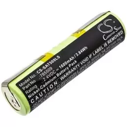 Ni-CD Battery fits Saft, 785509 2.4V, 1600mAh