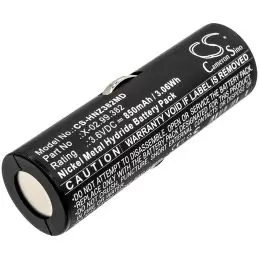 Ni-MH Battery fits Heine, Beta Handles, Ophthalmoscope Beta 200 3.6V, 850mAh