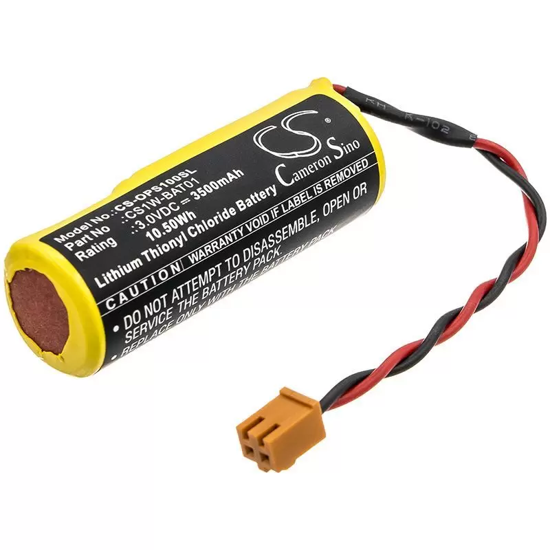 Li-SOCl2 Battery fits Omron, Cs1, Cs1h 3.0V, 3500mAh