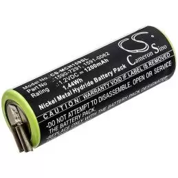 Ni-MH Battery fits Moser, Chromini 1591, Chromini 1591b 1.2V, 1200mAh