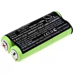 Ni-MH Battery fits Waterpik, 900 Sonic Toothbrush, Sensonic Plus Sr-3000 2.4V, 700mAh