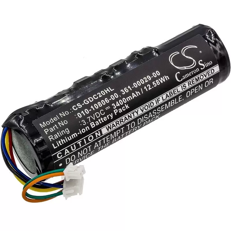 Li-ion Battery fits Garmin, Astro System Dc20, Dc20, Dc30 3.7V, 3400mAh