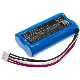 Li-ion Battery fits Philips, Inr18650-2s 7.4V, 2600mAh