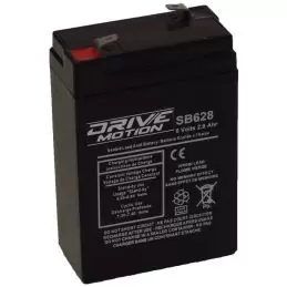 Sealed Lead Acid Battery fits 6V-2.8 Ah 6V, 2.8Ah
