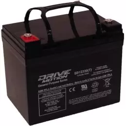 Sealed Lead Acid Battery fits 12V-33 Ah (U1) 12V, 33Ah