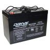 AGM Battery fits 12V-100 Ah (27) Threaded Terminal