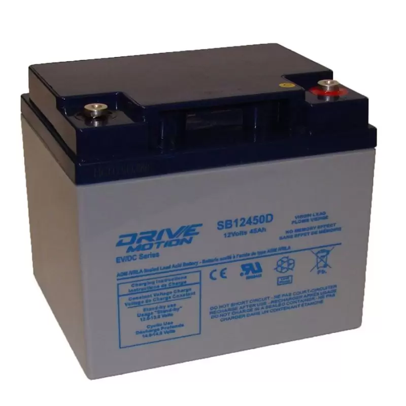 Sealed Lead Acid Battery fits 12V-45 Ah 12V, 45Ah