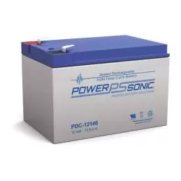 Power Sonic PDC-12140 Deep Cycle Vrla Battery Replaces 12V-14.00Ah