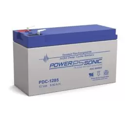 Power Sonic PDC-1285 Deep Cycle Vrla Battery Replaces 12V-8.50Ah