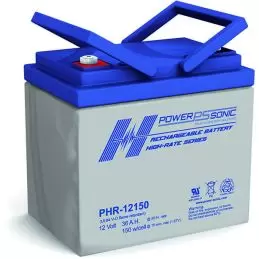 Power Sonic PHR-12150 High-rate Vrla Battery Replaces 12V-36.00Ah