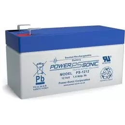 Power Sonic PS-1212 General Purpose Vrla Battery Replaces 12V-1.40Ah