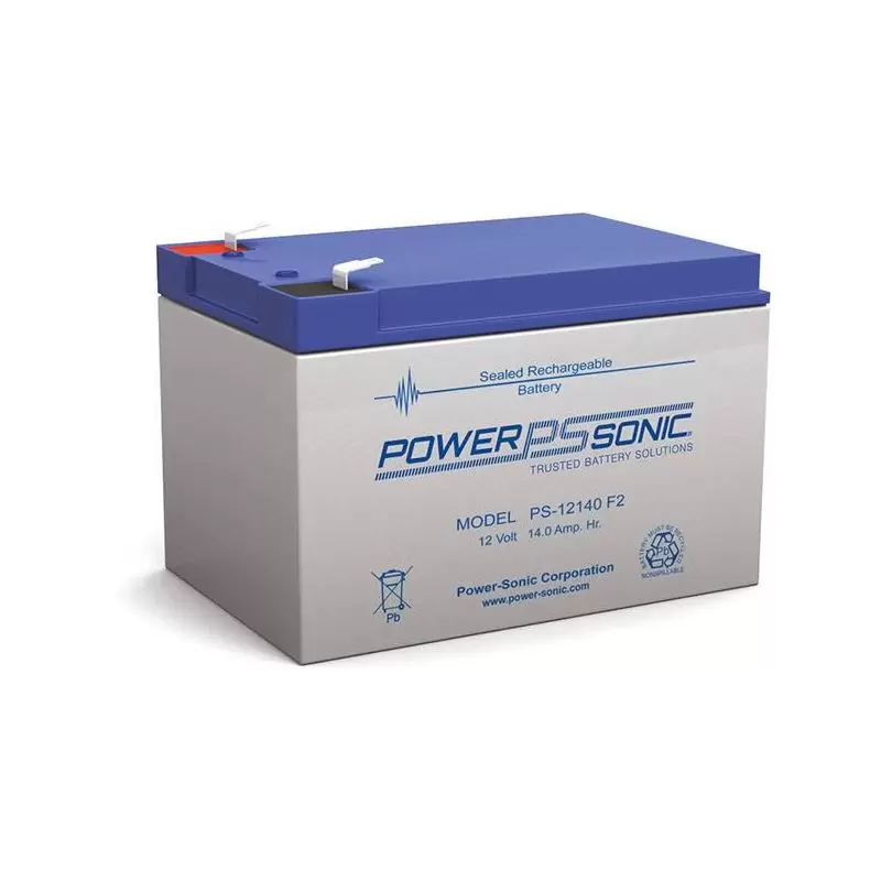 Power Sonic PS-12140 General Purpose Vrla Battery Replaces 12V-14.00Ah