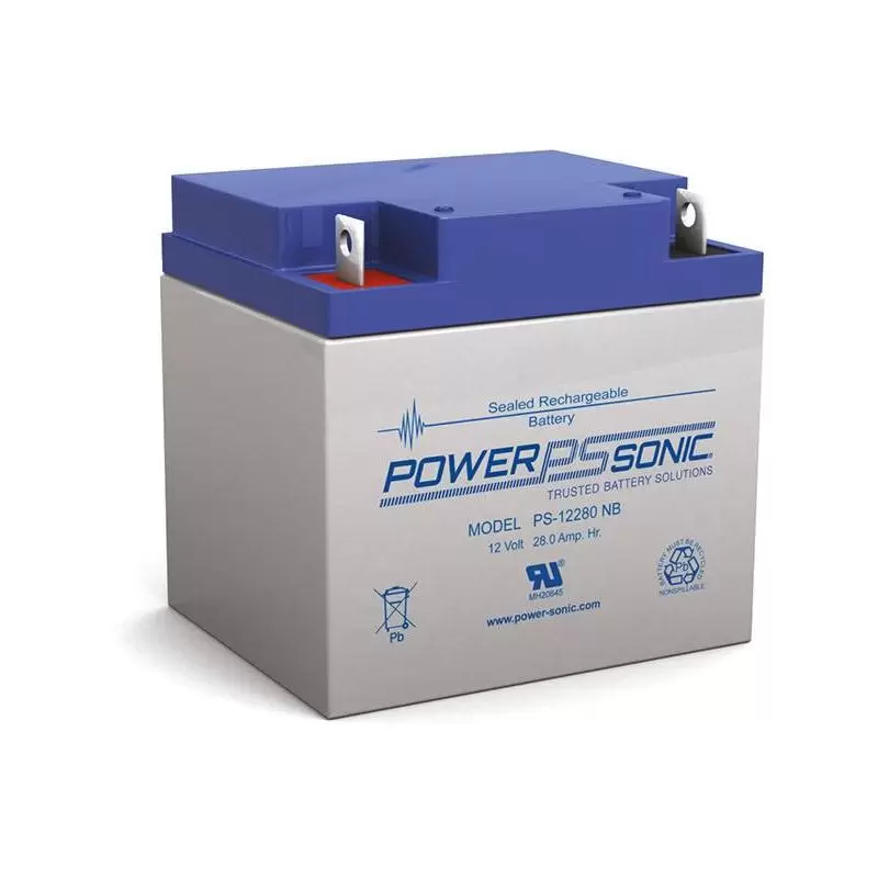 Power Sonic PS-12280 General Purpose Vrla Battery Replaces 12V-28.00Ah