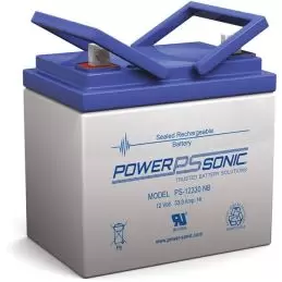 Power Sonic PS-12330 General Purpose Vrla Battery Replaces 12V-33.00Ah