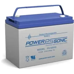 Power Sonic PS-62000 General Purpose Vrla Battery Replaces 6V-210.00Ah