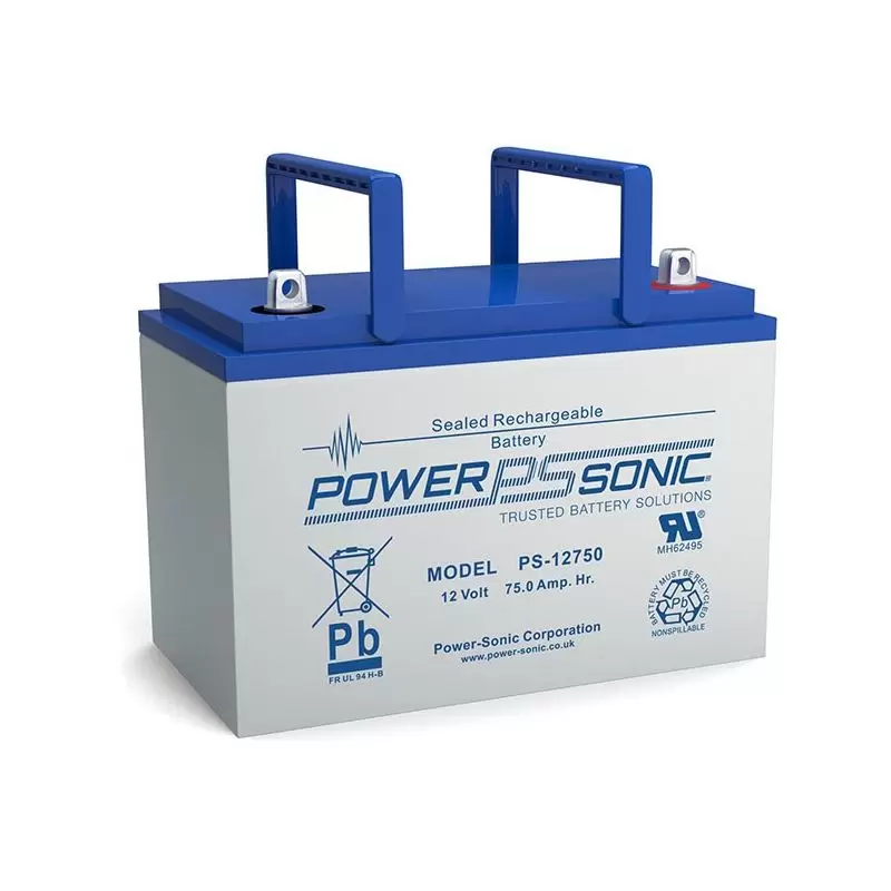 Power Sonic PS-12750 General Purpose Vrla Battery Replaces 12V-78.6Ah