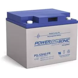 Power Sonic PG-12V42 FR Deep Cycle Vrla Battery Replaces 12V-45.00Ah
