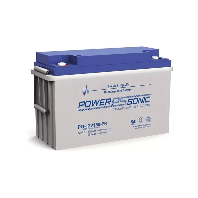 Power Sonic PG-12V150 FR Deep Cycle Vrla Battery Replaces 12V-154.00Ah