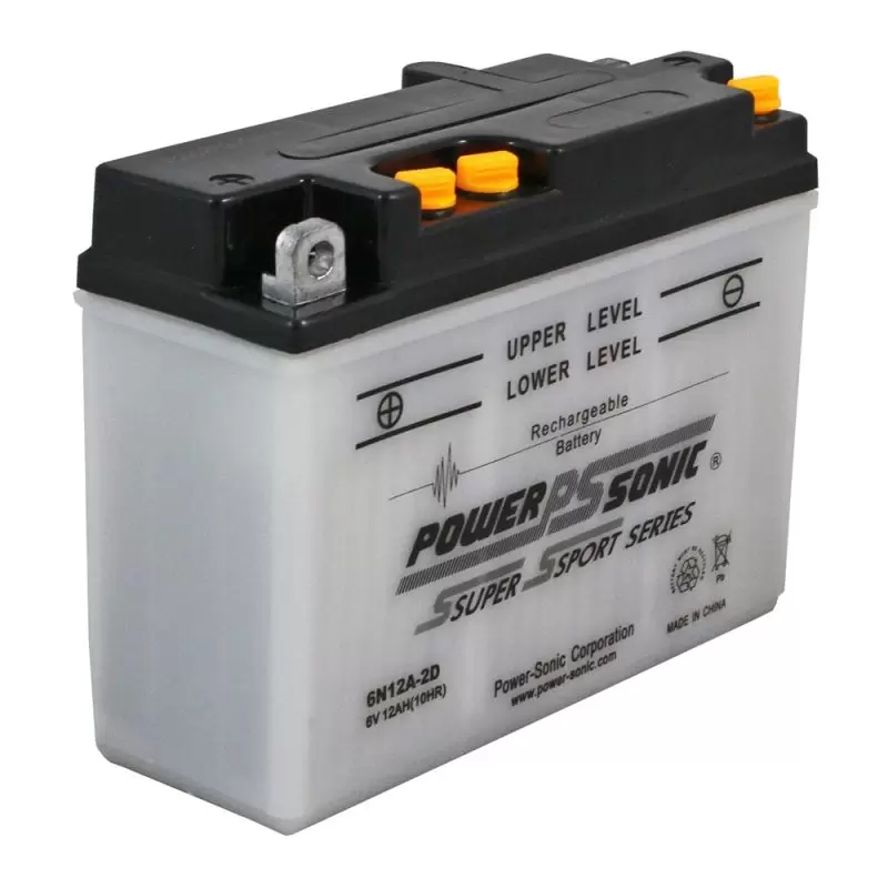 Power Sonic 6N12A-2D 6V-12Ah Powersports Battery