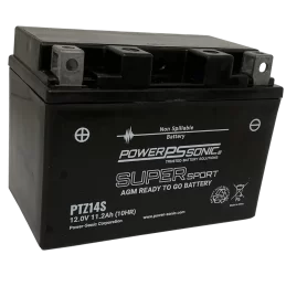 Power Sonic PTZ14S 12V-11.2Ah-286 cca Powersports Battery