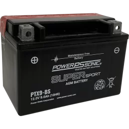 Power Sonic PTX9-BS 12V-8Ah-160 cca Powersports Battery