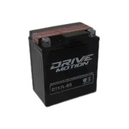 DriveMotion DTX7L-BS 12V-6Ah-125 cca Powersports Battery