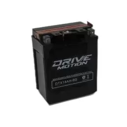 DriveMotion DTX14AH-BS 12V-12Ah-273 cca Powersports Battery