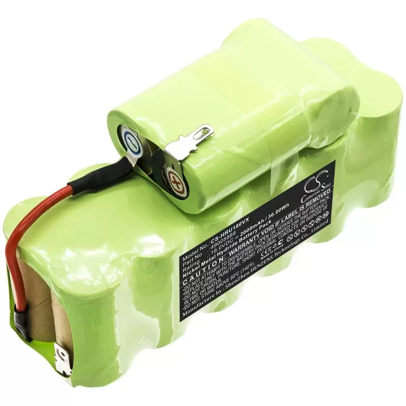 Ni-MH Battery fits Hoover, 49005889 18.0V, 2000mAh