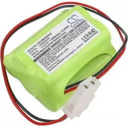Ni-MH Battery fits Aritech, 10050205, 60401005, Du140 6.0V, 2000mAh