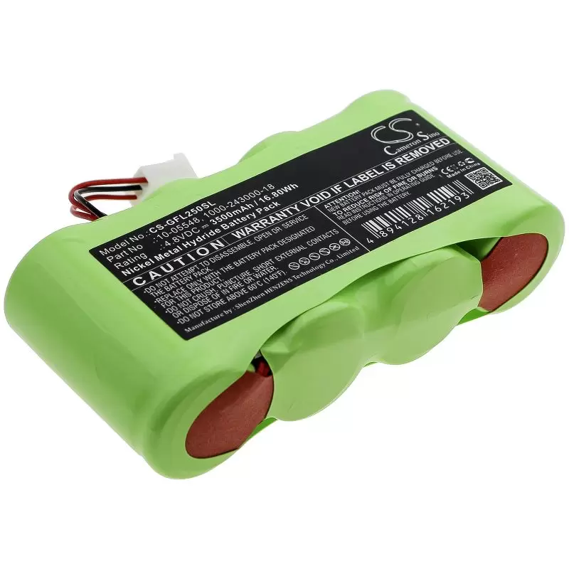 Ni-MH Battery fits Geo, Fennel Fl 250 Va-n, Lx250 4.8V, 3500mAh