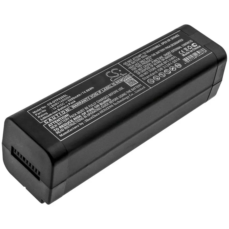 Li-ion Battery fits Opwill, Otp6200, Otp-6200 14.4V, 5200mAh