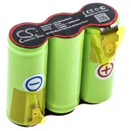 Ni-MH Battery fits Wolf Garten, Grass Shears Accu 45 Serie B-d, Rasenschere 3.6V, 2000mAh