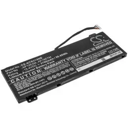 Li-Polymer Battery fits Acer, Aspire 7 715-74g-52mv, Aspire 7 A715-74 15.4V, 3700mAh