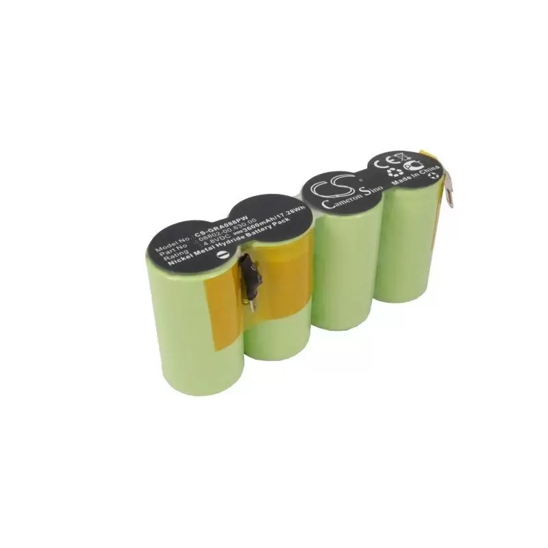 Ni-MH Battery fits Gardena, 8816, Wolf Garten, Vario Rv-e8 4.8V, 3600mAh