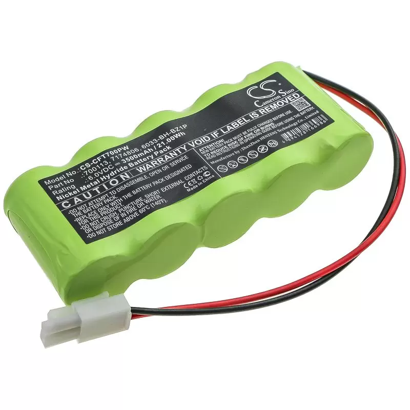 Ni-MH Battery fits Craftsman, 240.74801 6.0V, 3500mAh