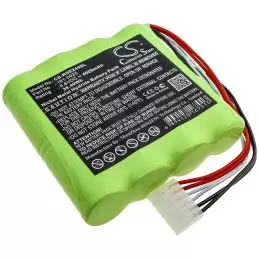 Ni-MH Battery fits Rose, Epg-0244-2 9.6V, 4000mAh