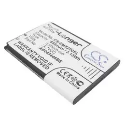 Li-ion Battery fits Samsung, Gt-c5212, Gt-e1080, Gt-e1100 3.7V, 850mAh