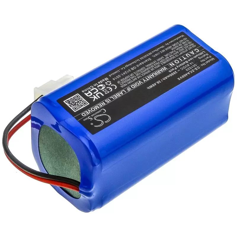 Li-ion Battery fits Zaco, A4s, A6, A8s 14.8V, 2600mAh