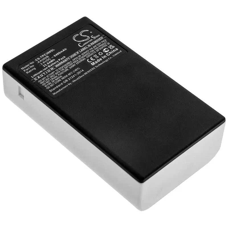 Li-ion Battery fits Tp-link, Kasa Kc300 3.6V, 6400mAh