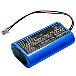 Li-ion Battery fits Custom Battery Packs, 18650 2s1p 7.4V, 2200mAh