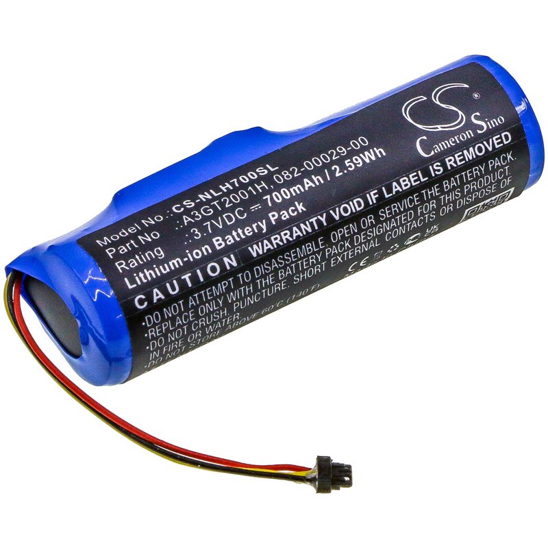 Li-ion Battery fits Nest, A0078, Connect, H17 3.7V, 700mAh