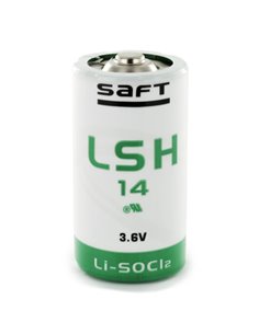 Saft LSH14 C Size, 3.6V, 5.8Ah Li-SOCl Battery