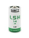 Saft LSH14 C Size, 3.6V, 5.8Ah Li-SOCl Battery